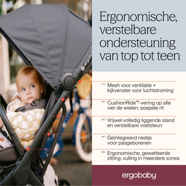 Ergobaby Metro 3 Buggy - Natural Beige Ergobaby Metro 3 Buggy - Natural Beige