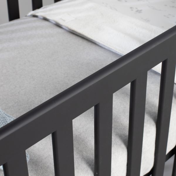 Europe Baby Ralph Ledikant 60 x 120 cm - Mat Zwart