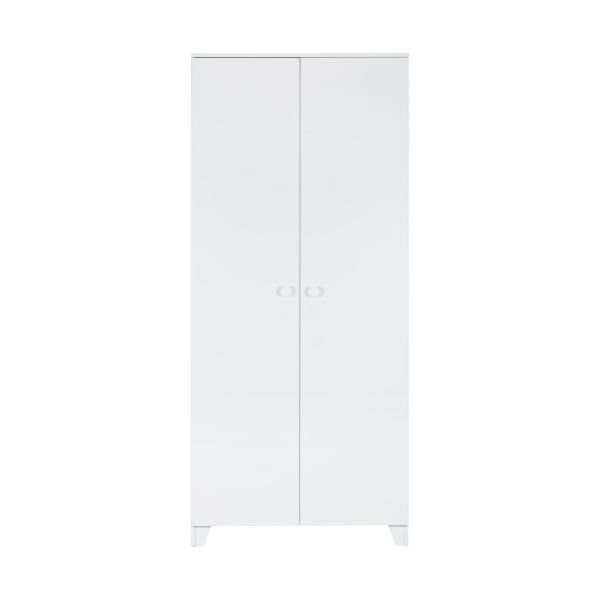 Europe Baby Sarah Ledikant 60 x 120 cm/Commode 3 Laden/Hanglegkast 2 Deuren - Wit