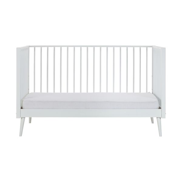 Europe Baby Evy Ledikant 70 x 140 cm Incl. Juniorzijde - Mat Wit Europe Baby Evy Ledikant 70 x 140 cm Incl. Juniorzijde - Mat Wit