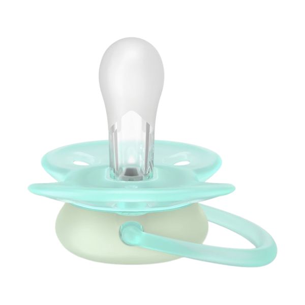 Philips Avent Fopspeen - Ultra Soft Nighttime - 0-6 maanden - 2 stuks - Glow in the Dark Philips Avent Fopspeen - Ultra Soft Nighttime - 0-6 maanden - 2 stuks - Glow in the Dark