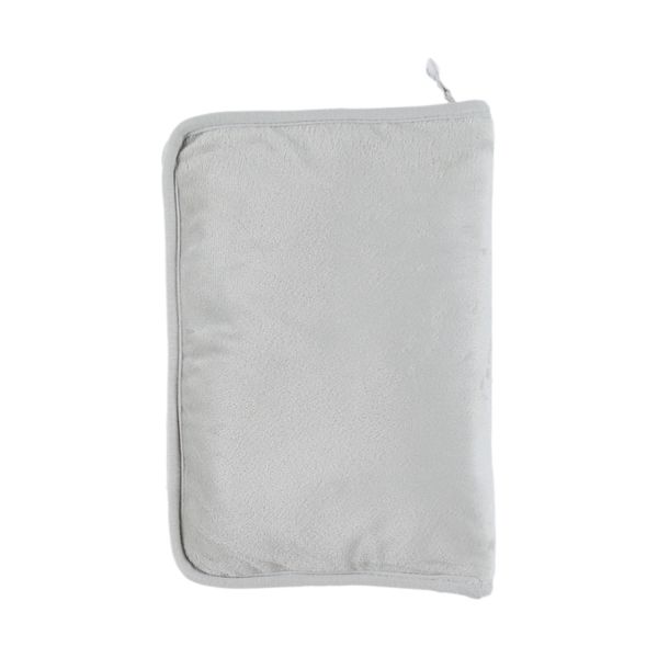 Noukie's Verzorgingsboekje Hoes - Fluffy - Grijs