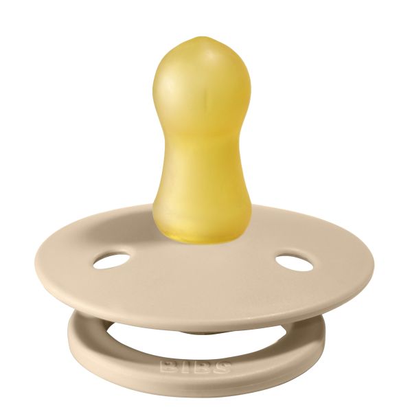 BiBs Fopspeen - Rond - 0-6 Mnd - Vanilla