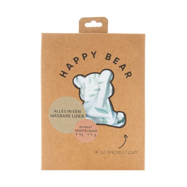 HappyBear Luier All In One Botanical