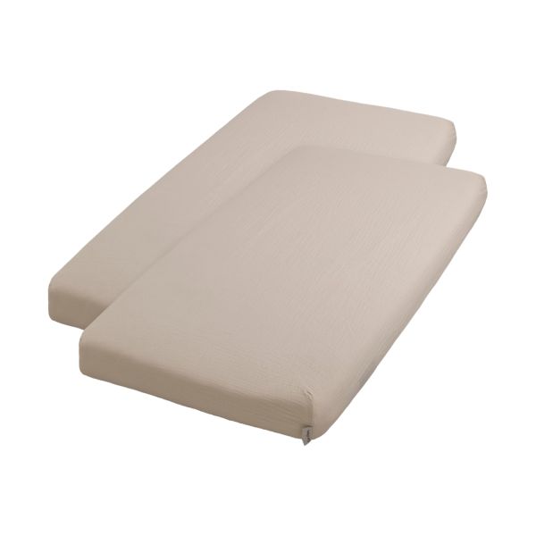 Baby's Only Hoeslaken - Tender - 2-Pack - 40 x 80 cm - Beige