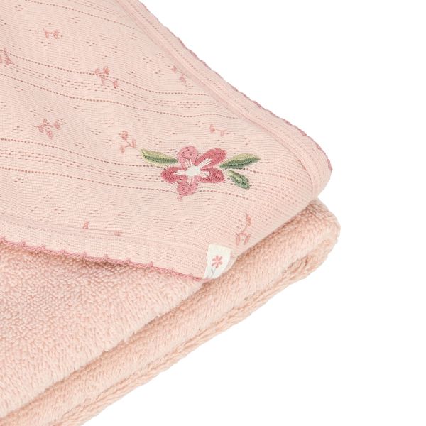 Little Dutch Pure Badcape - 75 x 75 cm - Blossom 