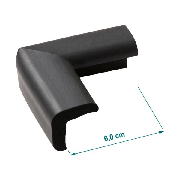 Jippie's Tafelhoekbescherming Foam Zwart Jippie's Tafelhoekbescherming Foam Zwart