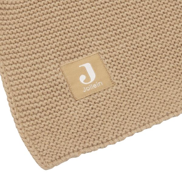 Jollein Basic Knit Wiegdeken - 75 x 100 cm - Hazel Jollein Basic Knit Wiegdeken - 75 x 100 cm - Hazel