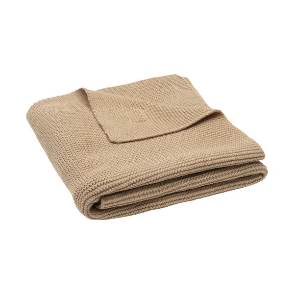 Jollein Basic Knit Wiegdeken - 75 x 100 cm - Hazel Jollein Basic Knit Wiegdeken - 75 x 100 cm - Hazel
