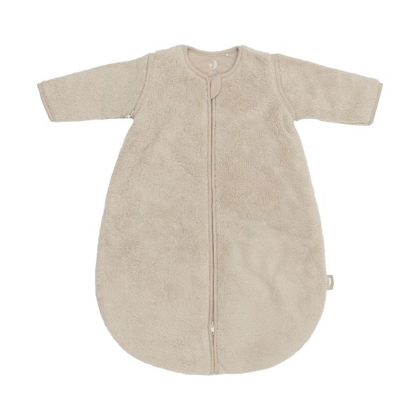 Jollein Fluffy Slaapzak met Afritsbare Mouwen - 60 cm - Sand