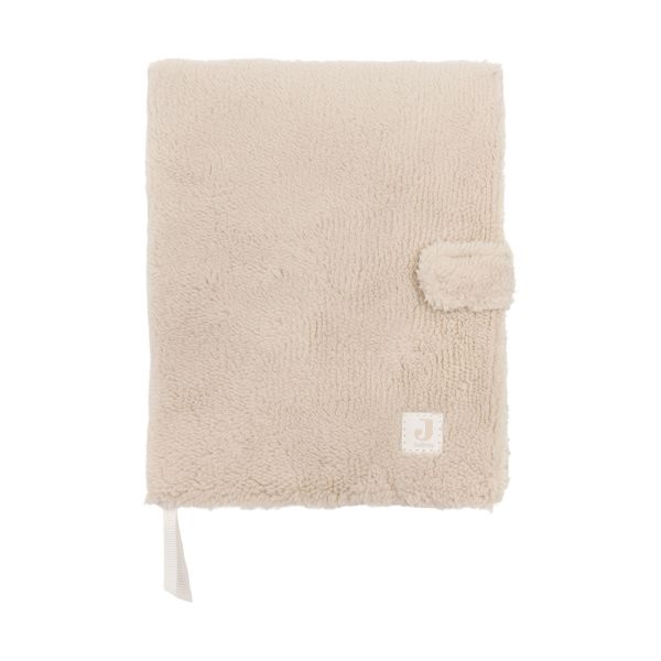 Jollein Groeiboekje Hoes - Fluffy - Sand Jollein Groeiboekje Hoes - Fluffy - Sand
