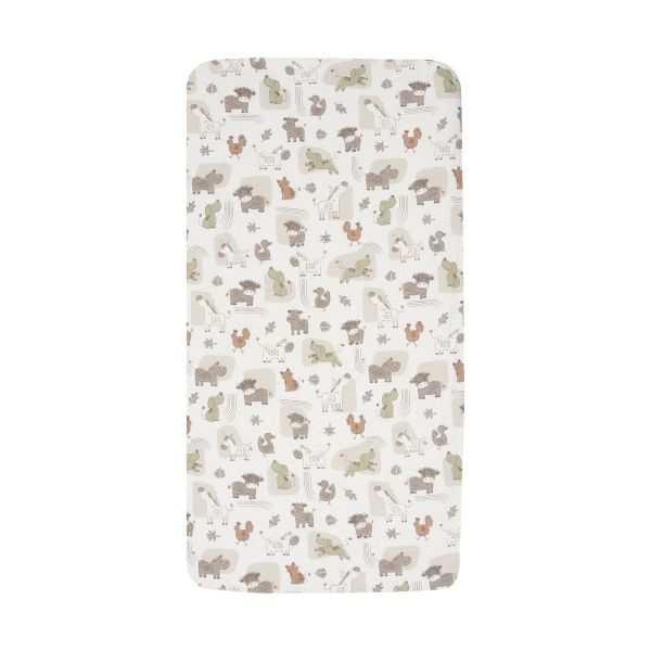 Jollein Hoeslaken - 60x120 cm - Jersey - Barn Buddies Jollein Hoeslaken - 60x120 cm - Jersey - Barn Buddies
