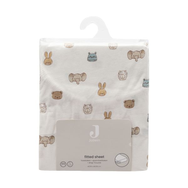 Jollein Hoeslaken - 60x120 cm - Jersey - Jollies Jollein Hoeslaken - 60x120 cm - Jersey - Jollies