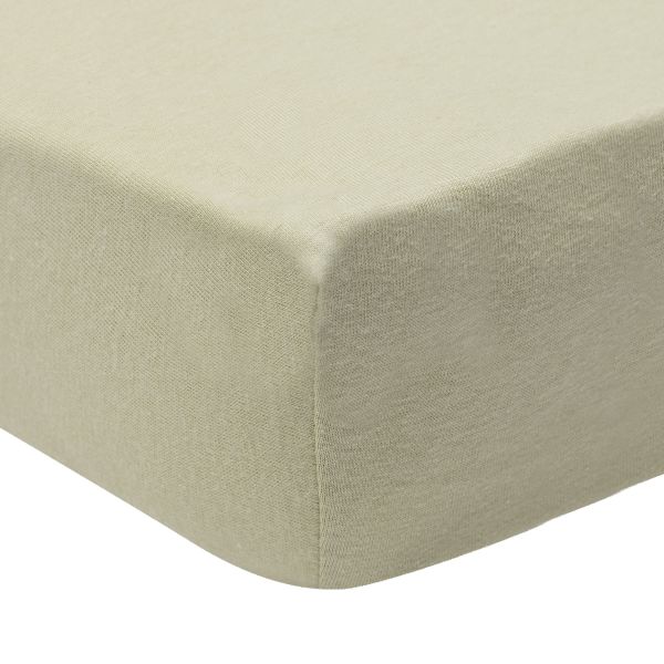 Jollein Hoeslaken - 70/75x140/150 cm - Jersey - Soft Matcha Jollein Hoeslaken - 70/75x140/150 cm - Jersey - Soft Matcha