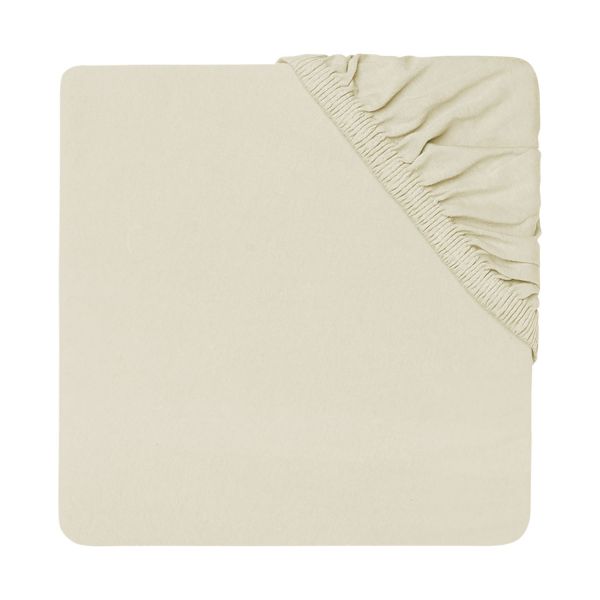 Jollein Ledikanthoeslaken Jersey 60 x 120 cm Ivory