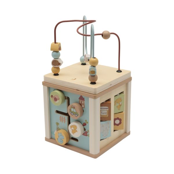 Jollein Jollies Houten Activiteitenkubus Jollein Jollies Houten Activiteitenkubus