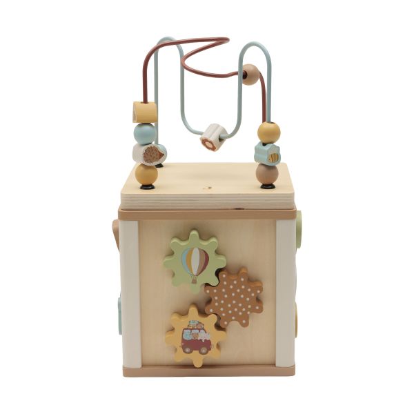 Jollein Jollies Houten Activiteitenkubus Jollein Jollies Houten Activiteitenkubus