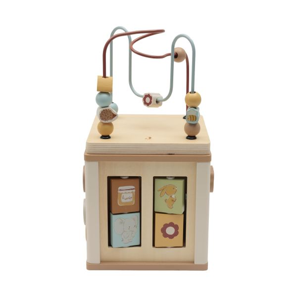 Jollein Jollies Houten Activiteitenkubus Jollein Jollies Houten Activiteitenkubus