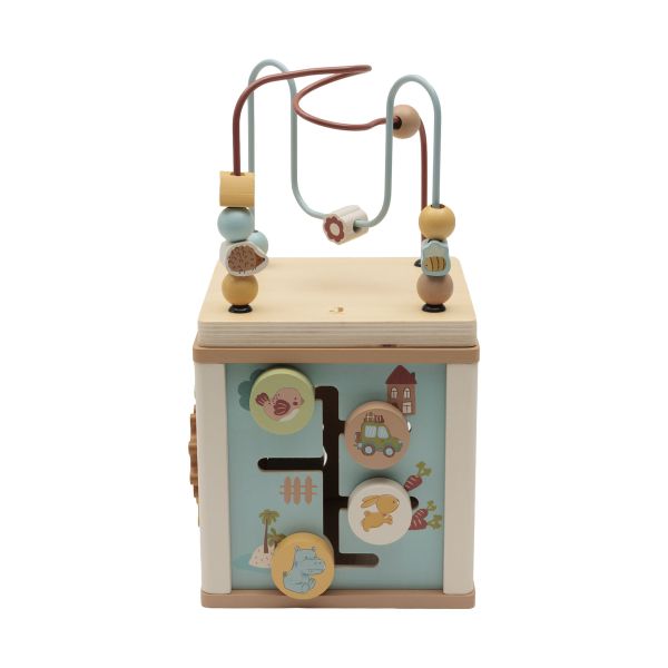 Jollein Jollies Houten Activiteitenkubus Jollein Jollies Houten Activiteitenkubus