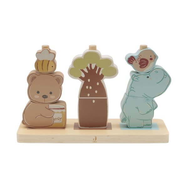 Jollein Jollies Houten Stapeltoren Jollein Jollies Houten Stapeltoren