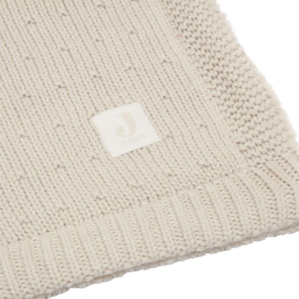 Jollein Ledikantdeken - Sprinkle Knit / Fluffy - 100 x 150 cm - Hazel Jollein Ledikantdeken - Sprinkle Knit / Fluffy - 100 x 150 cm - Hazel