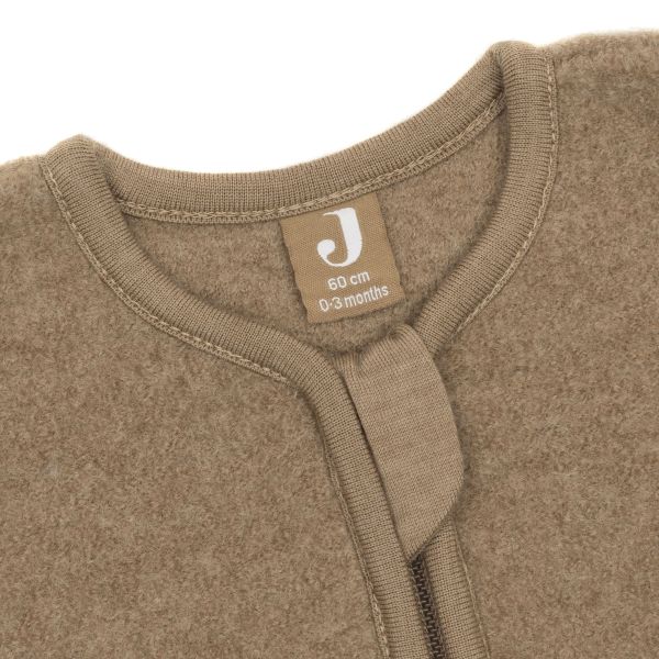Jollein Merino Wol Felted Slaapzak met Afritsbare Mouwen - 60 cm - Dark Haze Jollein Merino Wol Felted Slaapzak met Afritsbare Mouwen - 60 cm - Dark Haze