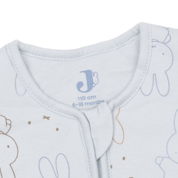 Jollein Miffy Moments Slaapzak met Afritsbare Mouwen - 110 cm - Cloudy Blue Jollein Miffy Moments Slaapzak met Afritsbare Mouwen - 110 cm - Cloudy Blue