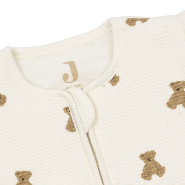 Jollein Mini Teddy Bear Slaapzak met Afritsbare Mouwen - 60 cm - Little Waffle Jollein Mini Teddy Bear Slaapzak met Afritsbare Mouwen - 60 cm - Little Waffle