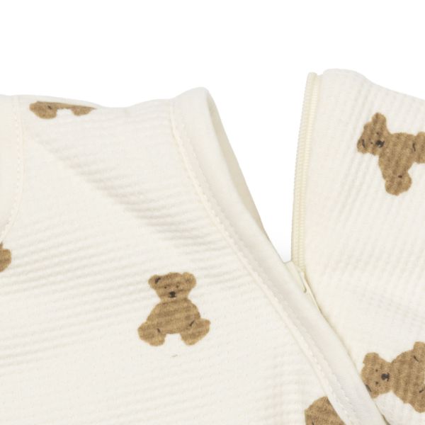 Jollein Mini Teddy Bear Slaapzak met Afritsbare Mouwen - 60 cm - Little Waffle Jollein Mini Teddy Bear Slaapzak met Afritsbare Mouwen - 60 cm - Little Waffle