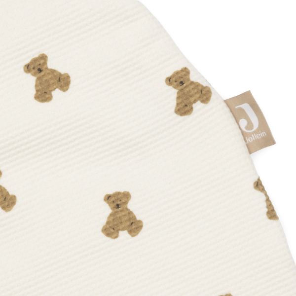 Jollein Mini Teddy Bear Slaapzak met Afritsbare Mouwen - 60 cm - Little Waffle Jollein Mini Teddy Bear Slaapzak met Afritsbare Mouwen - 60 cm - Little Waffle