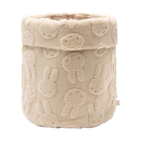 Jollein Nijntje Jacquard Opbergmand - Teddy - Sand Jollein Nijntje Jacquard Opbergmand - Teddy - Sand