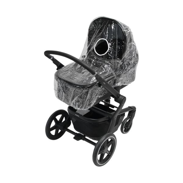 Jollein - Regenhoes Kinderwagen - Transparant Jollein - Regenhoes Kinderwagen - Transparant