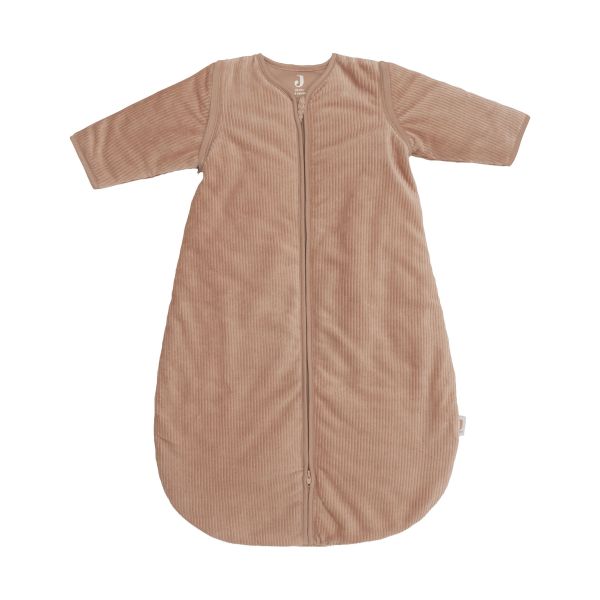 Jollein Slaapzak met Afritsbare Mouwen - Rib - 70 cm - Light Terra Jollein Slaapzak met Afritsbare Mouwen - Rib - 70 cm - Light Terra