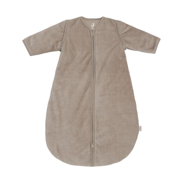 Jollein Slaapzak met Afritsbare Mouwen - Rib - 110 cm - Milky Coffee Jollein Slaapzak met Afritsbare Mouwen - Rib - 110 cm - Milky Coffee