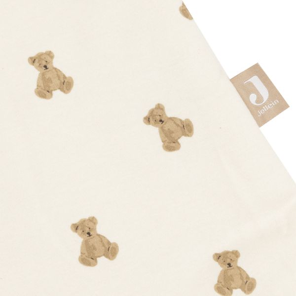 Jollein Teddy Bear Slaapzak met Voeten en Afritsbare Mouwen - 104/110 cm Jollein Teddy Bear Slaapzak met Voeten en Afritsbare Mouwen - 104/110 cm