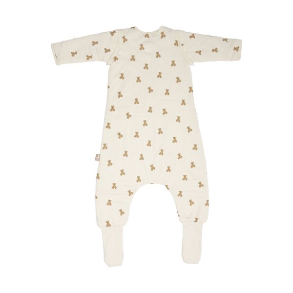 Jollein Teddy Bear Slaapzak met Voeten en Afritsbare Mouwen - 104/110 cm Jollein Teddy Bear Slaapzak met Voeten en Afritsbare Mouwen - 104/110 cm