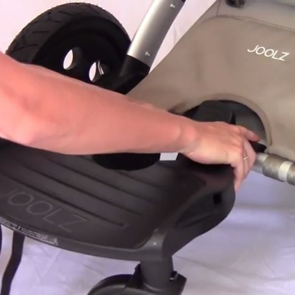 Joolz Uni 2 Meerijdplankje Zwart Joolz Uni 2 Meerijdplankje Zwart