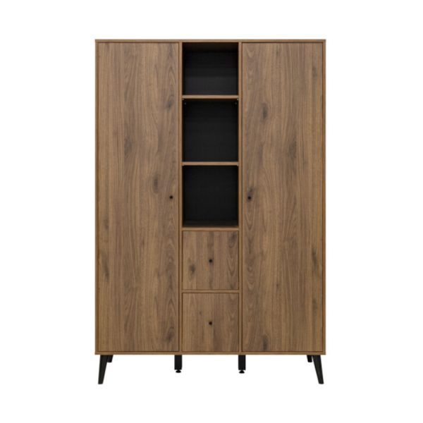 Bopita 2-Deurskast XL - Zara - Walnoot