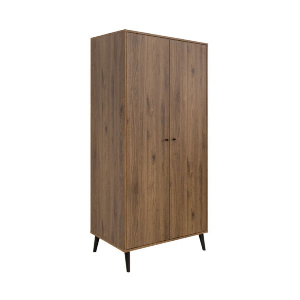 Bopita Ledikant 60 x 120 - Commode - 2‑Deurskast - Zara - Walnoot