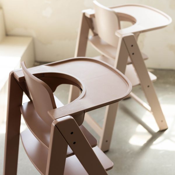 Kidsmill Up! Kinderstoel Beukenhout Incl. Kunststof Babyset - Terra