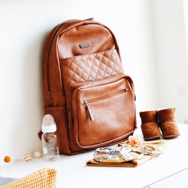 Kidzroom Care Luierrugzak - Popular - Cognac Kidzroom Care Luierrugzak - Popular - Cognac
