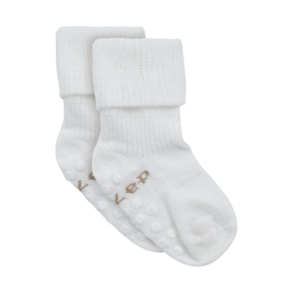 KipKep Anti-slip Blijf-Sokken - 12-18 Mnd - 1-Pack - Off-White KipKep Anti-slip Blijf-Sokken - 12-18 Mnd - 1-Pack - Off-White