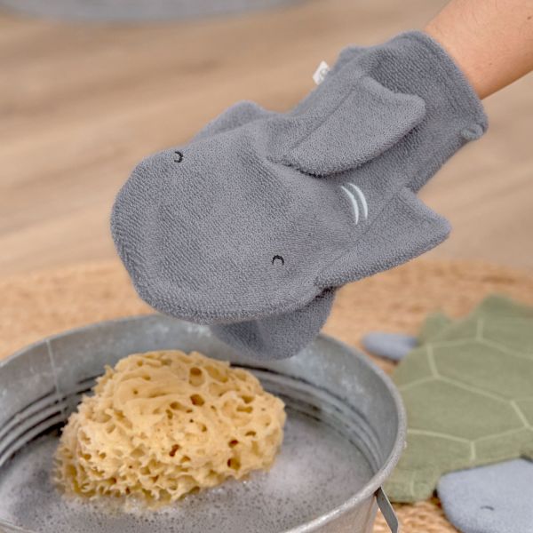 Lässig Washand GOTS Shark