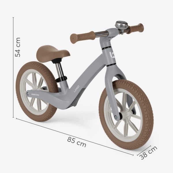 Kikkaboo Lanser Loopfiets - Zwart