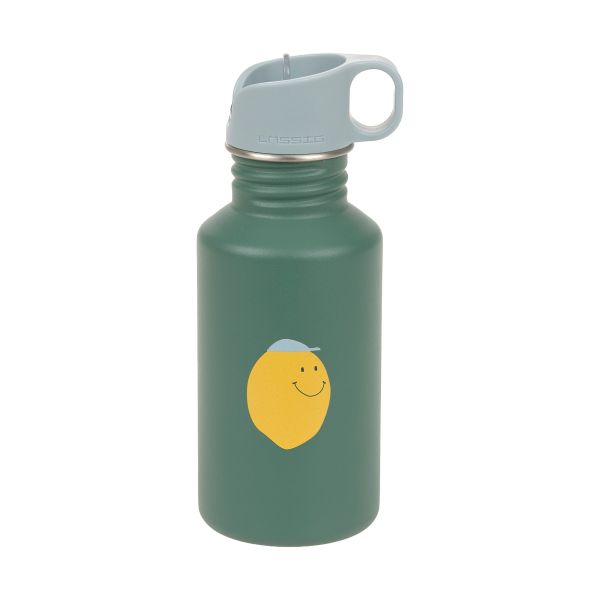 Lässig Happy Fruits Drinkfles RVS - 500 ml - Lemon Lässig Happy Fruits Drinkfles RVS - 500 ml - Lemon