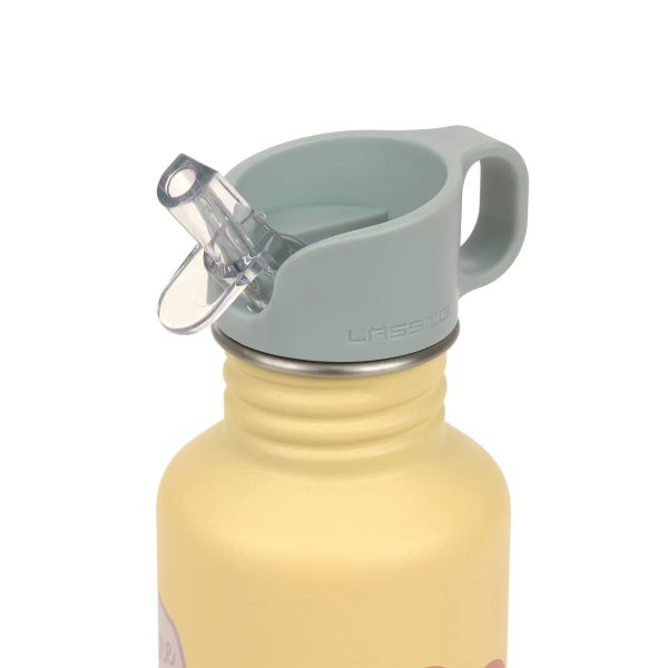 Lässig Happy Trails Drinkfles RVS - 500 ml - Flower