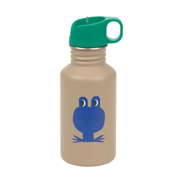 Lässig Happy Trails Drinkfles RVS - 500 ml - Frog Lässig Happy Trails Drinkfles RVS - 500 ml - Frog