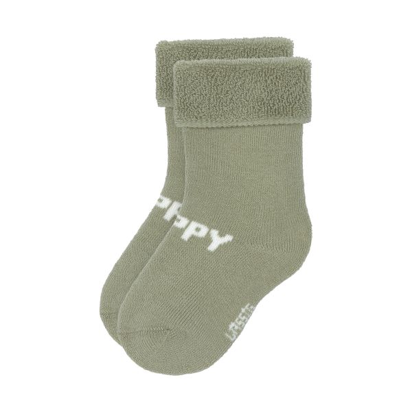 Lässig Terry Socks GOTS - 3-pack - Pear Light Khaki - Maat 12-14 Lässig Terry Socks GOTS - 3-pack - Pear Light Khaki - Maat 12-14