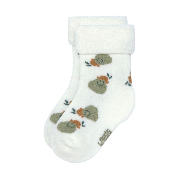 Lässig Terry Socks GOTS - 3-pack - Pear Light Khaki - Maat 12-14 Lässig Terry Socks GOTS - 3-pack - Pear Light Khaki - Maat 12-14