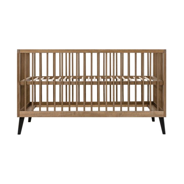 Bopita Ledikant 70 x 140 Incl. Bedbankzijde - Zara - Walnoot Bopita Ledikant 70 x 140 Incl. Bedbankzijde - Zara - Walnoot